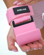 Pink Power Hooks - Lift Heavier Without Your Grip Giving Out