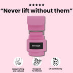 Pink Power Hooks - Lift Heavier Without Your Grip Giving Out