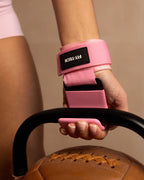 Pink Power Hooks - Lift Heavier Without Your Grip Giving Out