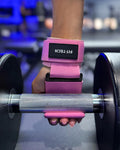 Pink Power Hooks - Lift Heavier Without Your Grip Giving Out