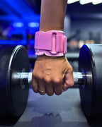 Pink Power Hooks - Lift Heavier Without Your Grip Giving Out